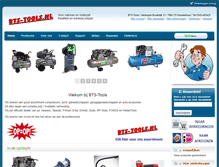 Tablet Screenshot of bts-tools.nl